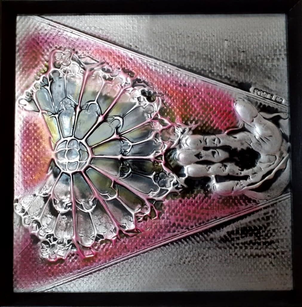 Relief floral